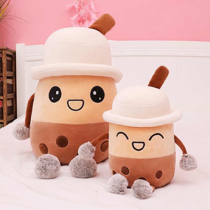 Soft Hot Selling Boba Milk Tea Cup Plush Toy